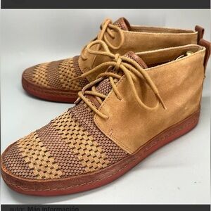 UGG Tan and Brown Chukka Boots
